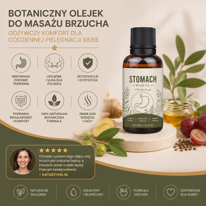 Botaniczny Olejek do Masażu Brzucha – Odżywczy Komfort dla Codziennej Pielęgnacji Siebie