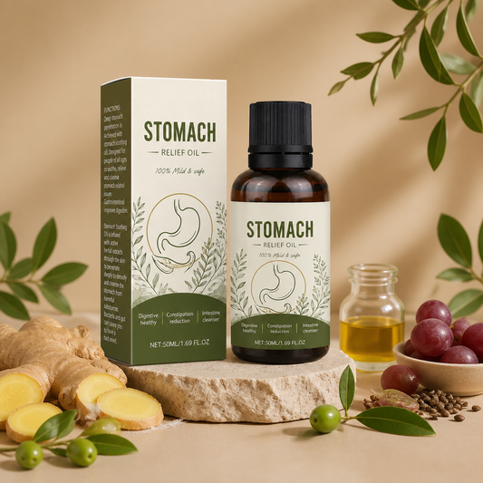 Botaniczny Olejek do Masażu Brzucha – Odżywczy Komfort dla Codziennej Pielęgnacji Siebie