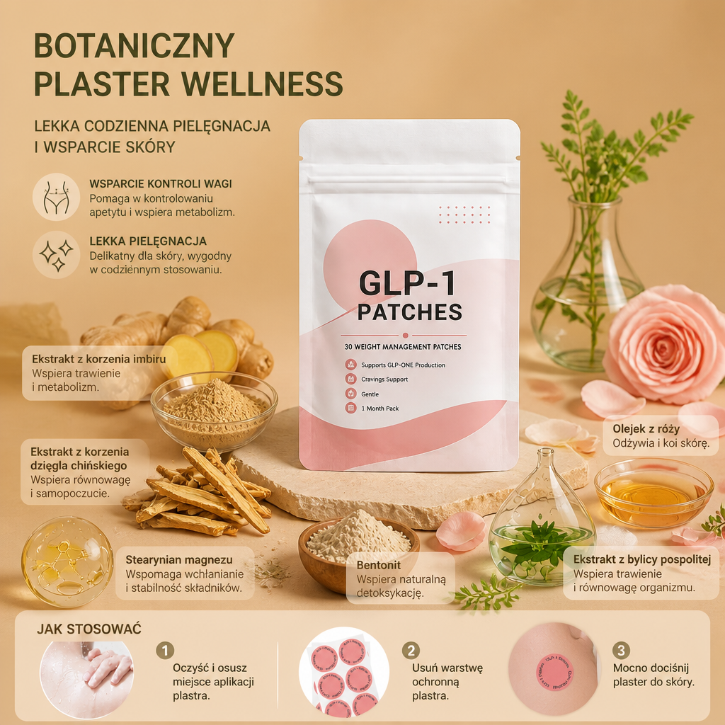 Botaniczny Plaster Wellness – Lekka Codzienna Pielęgnacja i Wsparcie Skóry