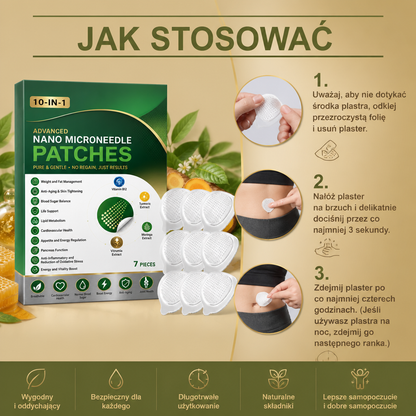 Ziołowe Plastry Mikroigłowe na Ciało – Komfortowe Codzienne Noszenie dla Wellness