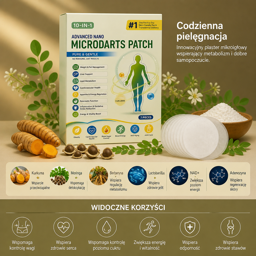 Botaniczny Plaster Wellness – Komfortowa Codzienna Pielęgnacja i Wsparcie Skóry