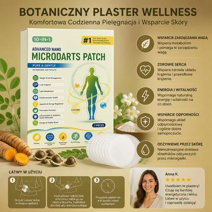 Botaniczny Plaster Wellness – Komfortowa Codzienna Pielęgnacja i Wsparcie Skóry