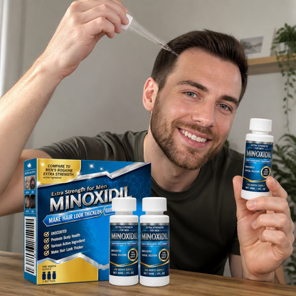 Serum do Skóry Głowy z Minoksydylem 5% – Lekka Formuła dla Pełniejszego Wyglądu Włosów i Pielęgnacji