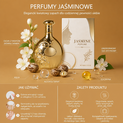 Perfumy Jaśminowe – Elegancki Kwiatowy Zapach dla Codziennej Pewności Siebie