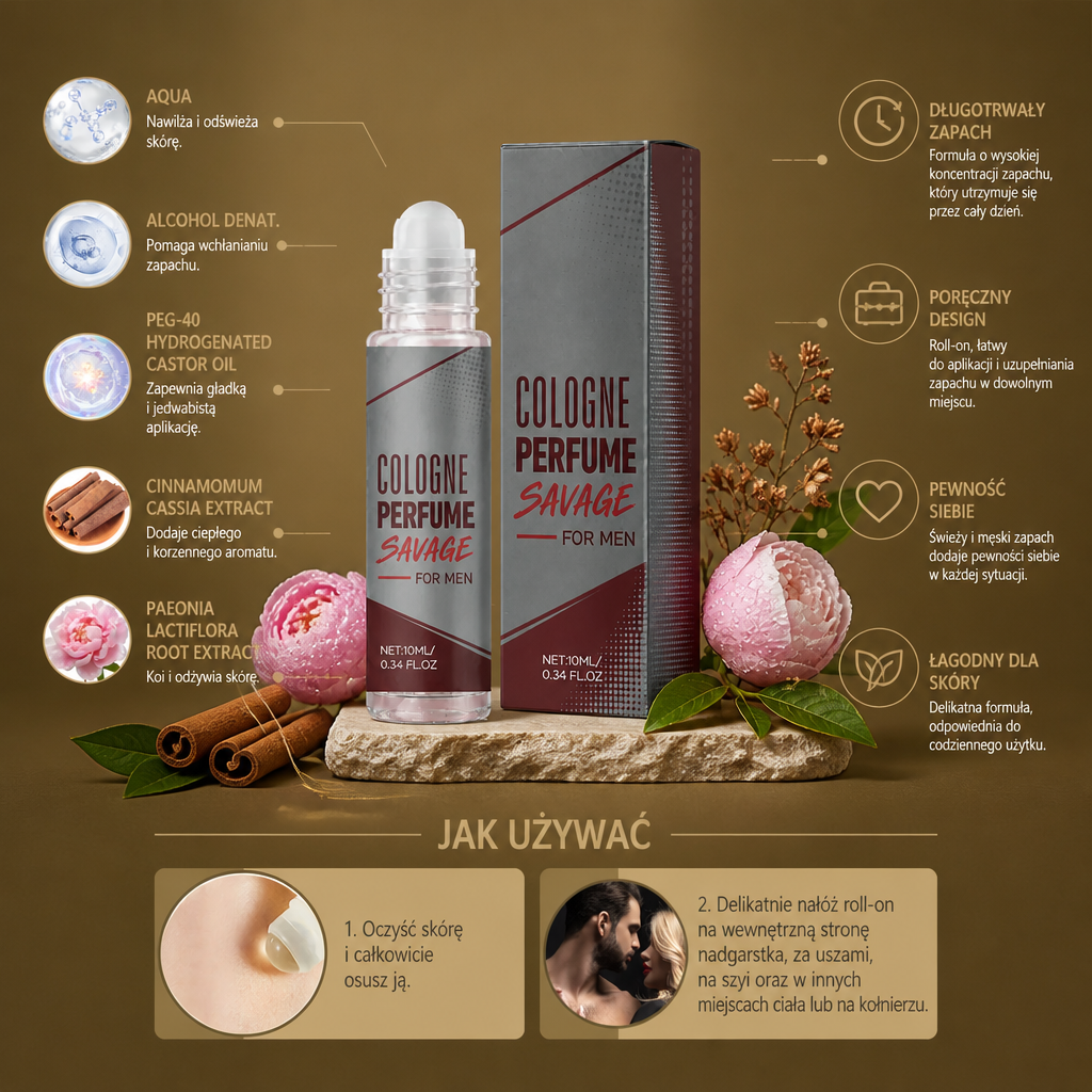 Perfumy Roll-On – Świeży Zapach dla Codziennej Pewności Siebie