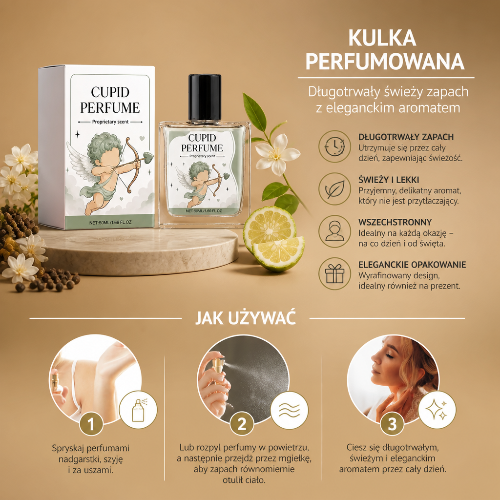 Kulka Perfumowana – Długotrwały Świeży Zapach z Eleganckim Aromatem