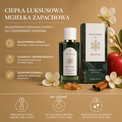 Ciepła Luksusowa Mgiełka Zapachowa – Długotrwały Elegancki Zapach do Codziennego Noszenia