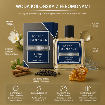 Woda Kolońska z Feromonami – Długotrwały Świeży Zapach
