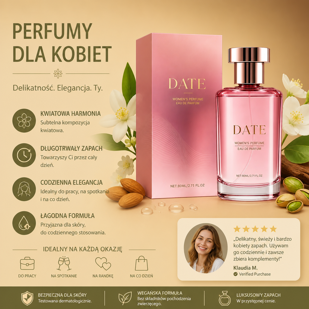 Warstwowe Perfumy Kwiatowe – Długotrwały Codzienny Zapach
