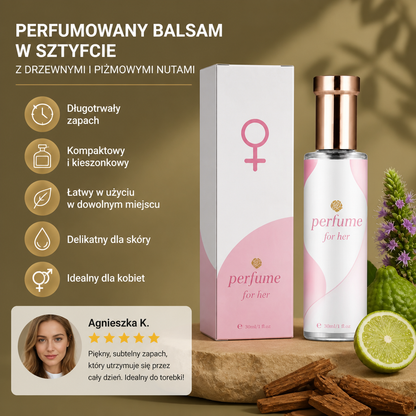 Balsam Perfumowany w Sztyfcie z Drzewnymi i Piżmowymi Nutami – Długotrwały Zapach Kieszonkowy