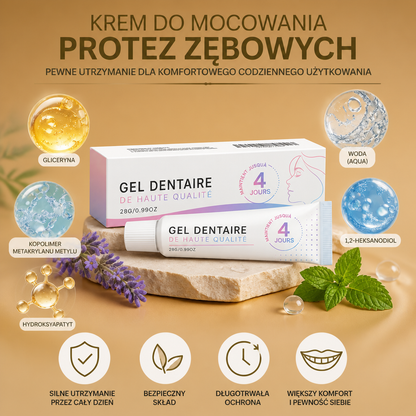 Krem do Mocowania Protez Zębowych – Pewne Utrzymanie dla Komfortowego Codziennego Użytkowania
