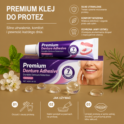Premium Klej Do Protez – Mocne Utrzymanie Dla Komfortowego Noszenia Protezy