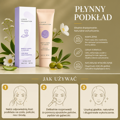 Podkład Flawless Coverage – Lekka Baza Makijażu Z Naturalnym Wykończeniem
