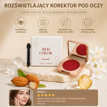 Rozświetlający Korektor Pod Oczy – Lekkie Krycie Dla Gładkiego Wykończenia