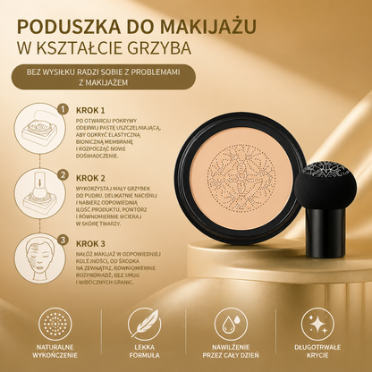 Bionic Cushion Foundation – Lekka Pełne Krycie Z Naturalnym Wykończeniem