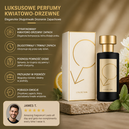 Luksusowe Perfumy Kwiatowo-Drzewne – Eleganckie Długotrwałe Doznanie Zapachowe
