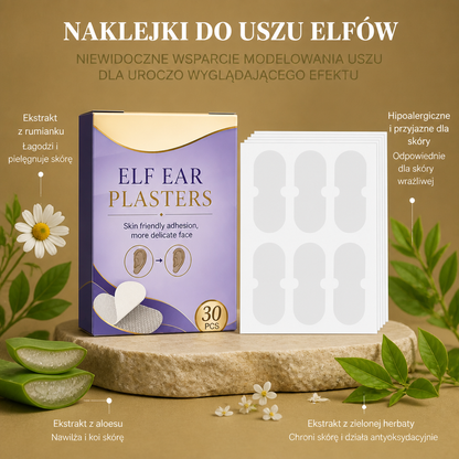 Naklejki Do Uszu Elfów – Niewidoczne Wsparcie Modelowania Uszu Dla Uroczo Wyglądającego Efektu