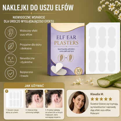 Naklejki Do Uszu Elfów – Niewidoczne Wsparcie Modelowania Uszu Dla Uroczo Wyglądającego Efektu