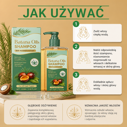 Szampon Regenerujący Z Rozmarynem – Odżywcze Oczyszczanie Dla Mocniej Wyglądających Włosów