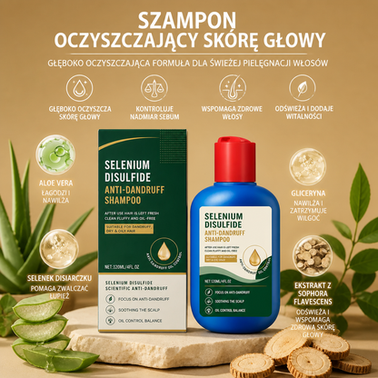 Szampon Oczyszczający Skórę Głowy – Głęboko Oczyszczająca Formuła Dla Świeżej Pielęgnacji Włosów