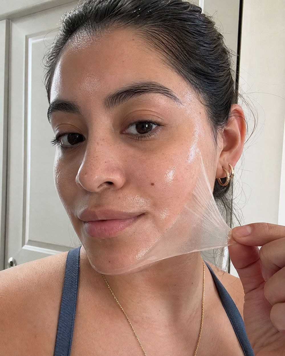 Członkini społeczności Polska Uroda używająca Korean Collagen Night Wrapping Mask