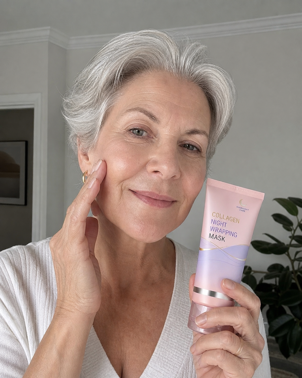 Członkini społeczności Polska Uroda używająca Korean Collagen Night Wrapping Mask
