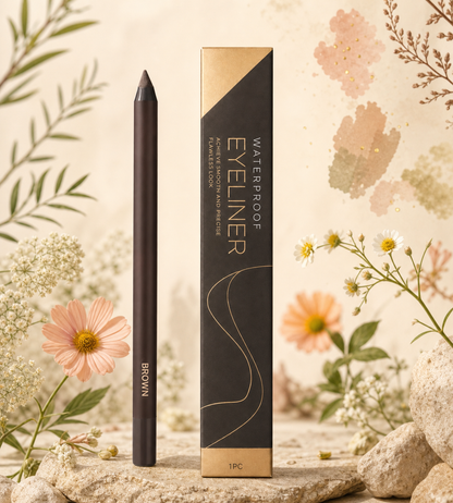 Wodoodporny Brokatowy Eyeliner Żelowy – Długotrwały Kolor Odporny Na Rozmazywanie