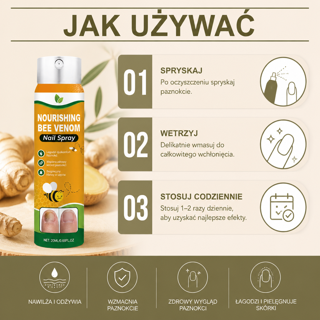 Odżywczy olejek do pielęgnacji paznokci – nawilżająca formuła dla zdrowo wyglądających paznokci i skórek
