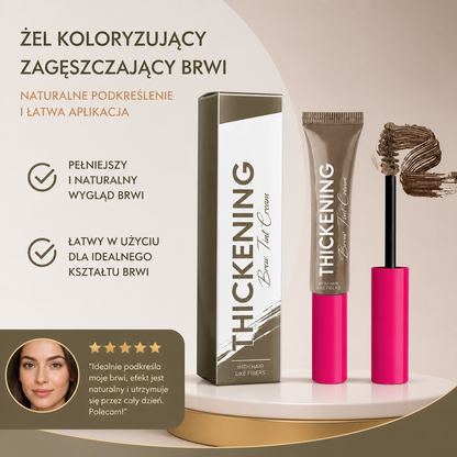 Żel koloryzujący zagęszczający brwi – naturalne podkreślenie i łatwa aplikacja