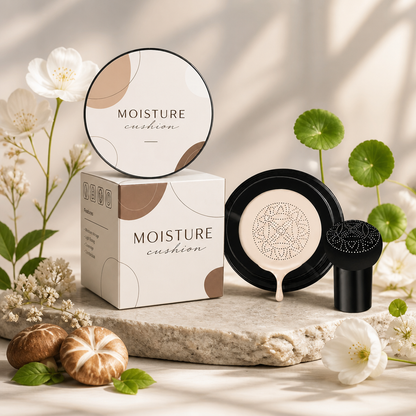 Podkład cushion Bionic – lekkie krycie z naturalnym wykończeniem