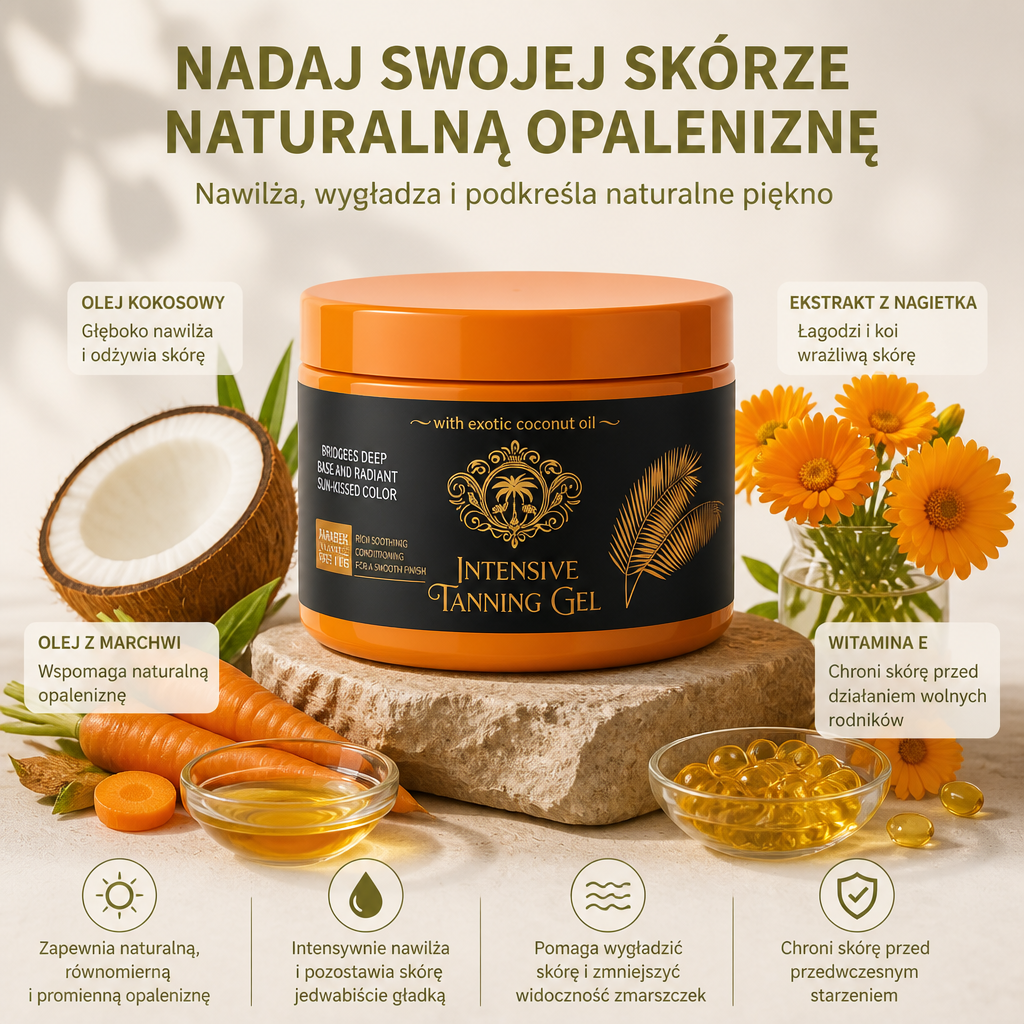 Żel samoopalający – naturalnie wyglądająca opalenizna i nawilżająca formuła