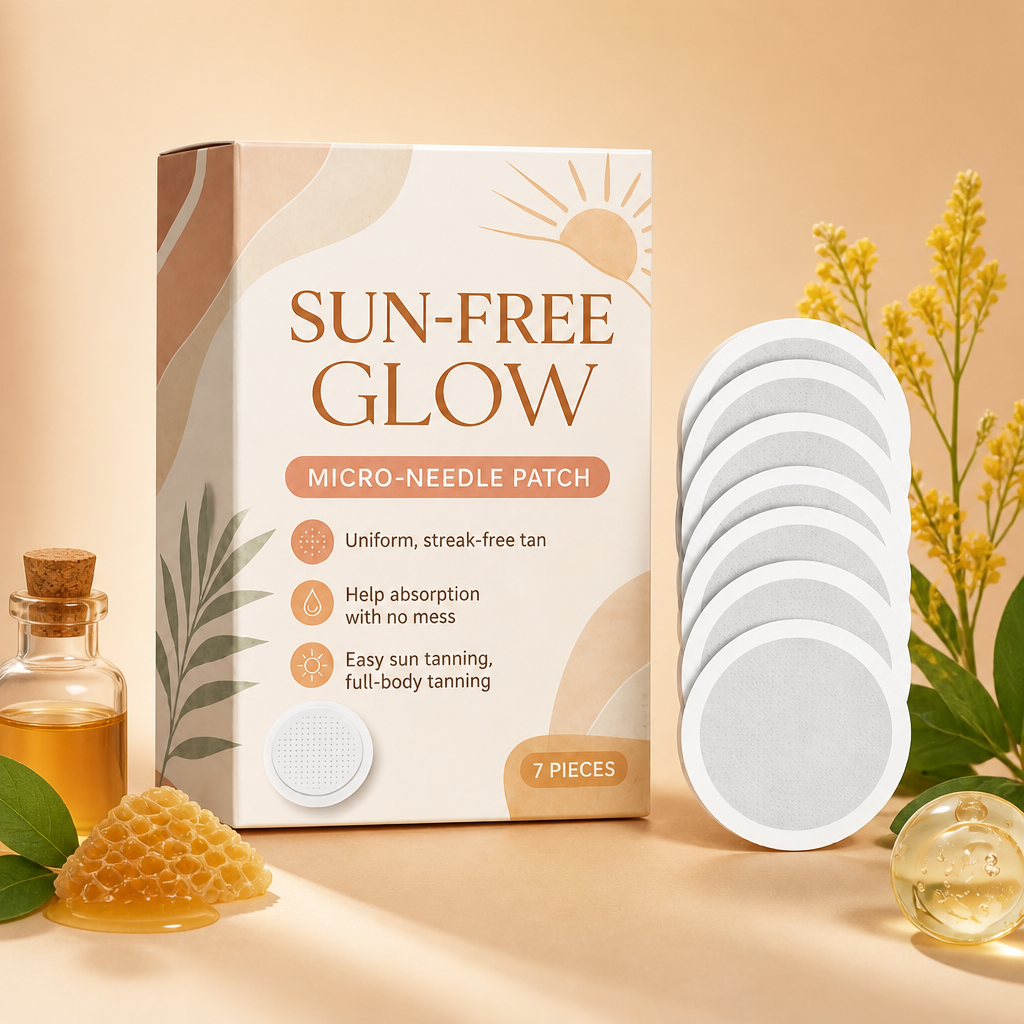 Samoopalający plaster z mikroigłami – naturalna, brązowa opalenizna i nawilżenie