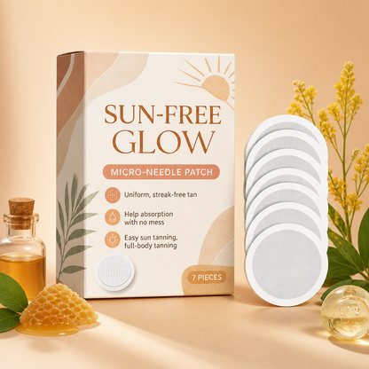 Samoopalający plaster z mikroigłami – naturalna, brązowa opalenizna i nawilżenie