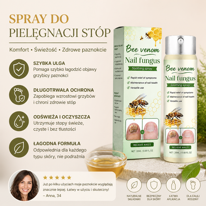 Spray do pielęgnacji stóp – odświeżająca formuła dla komfortu stóp i pielęgnacji paznokci