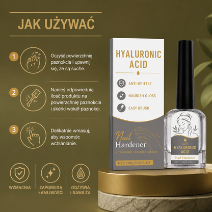 Wzmacniające serum do pielęgnacji paznokci – nawilżająca formuła dla zdrowo wyglądających paznokci
