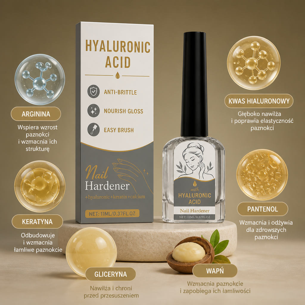 Wzmacniające serum do pielęgnacji paznokci – nawilżająca formuła dla zdrowo wyglądających paznokci