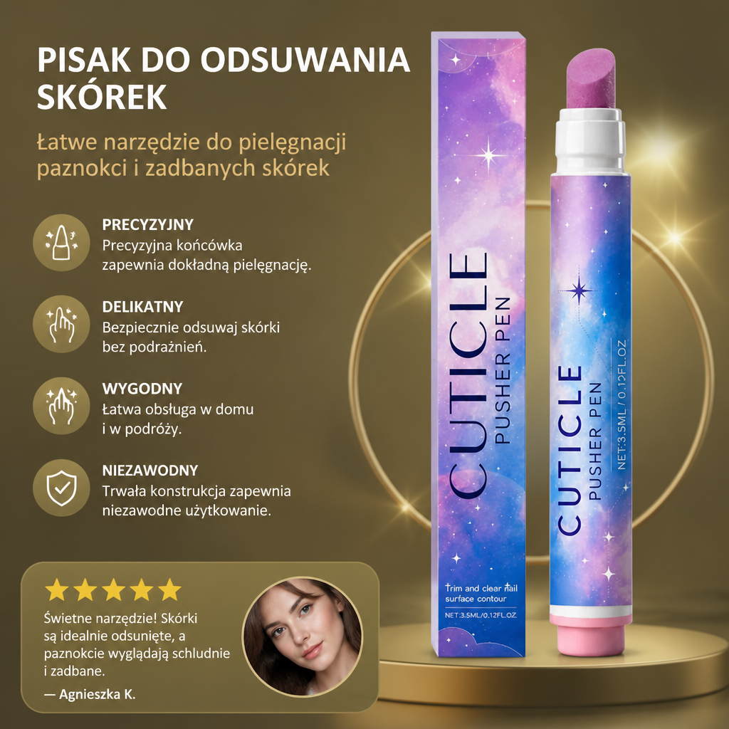 Pisak do odsuwania skórek – łatwe narzędzie do pielęgnacji paznokci i zadbanych skórek