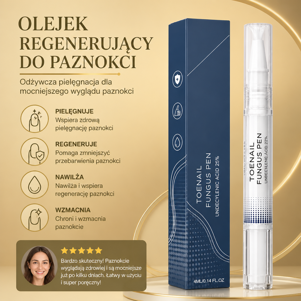 Olejek regenerujący do paznokci w pisaku – odżywcza pielęgnacja dla mocniejszego wyglądu paznokci