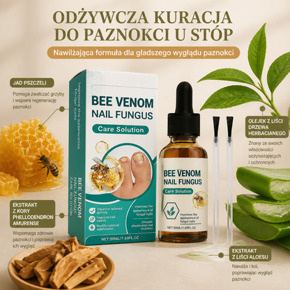 Odżywcza kuracja do paznokci u stóp – nawilżająca formuła dla gładszego wyglądu paznokci