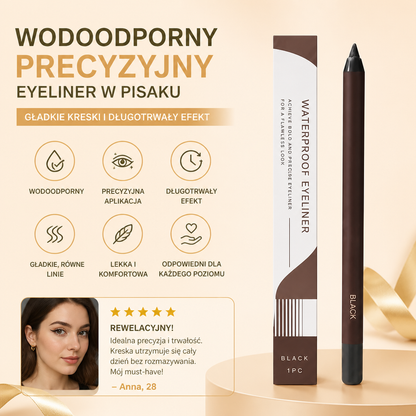 Wodoodporny precyzyjny eyeliner w pisaku – gładkie kreski i długotrwały efekt