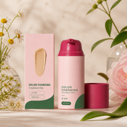 Adaptacyjny podkład w płynie – lekkie krycie z naturalnym wykończeniem