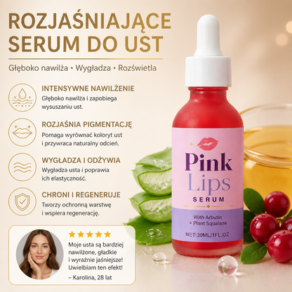 Rozjaśniające Serum Do Ust – Głębokie Nawilżenie Dla Miękkich, Gładkich Ust
