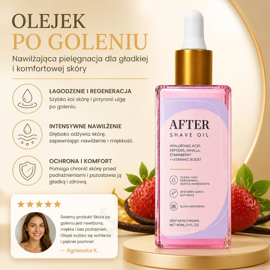 Olejek Po Goleniu – Nawilżająca Pielęgnacja Dla Gładkiej I Komfortowej Skóry