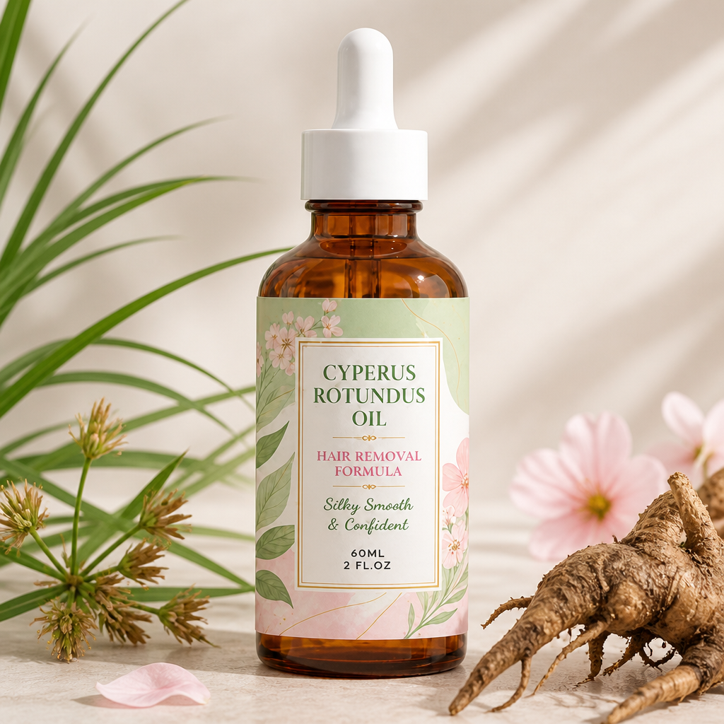 Olejek Cyperus Rotundus – Lekka Pielęgnacja Skóry Po Depilacji