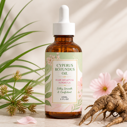 Olejek Cyperus Rotundus – Lekka Pielęgnacja Skóry Po Depilacji
