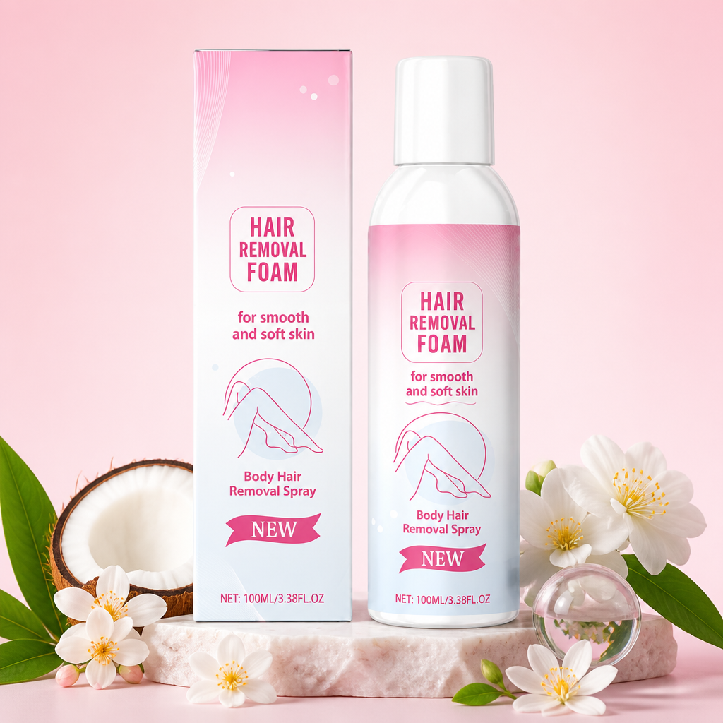 Delikatny Spray Do Depilacji Z Nawilżającą Formułą Pielęgnacji Skóry