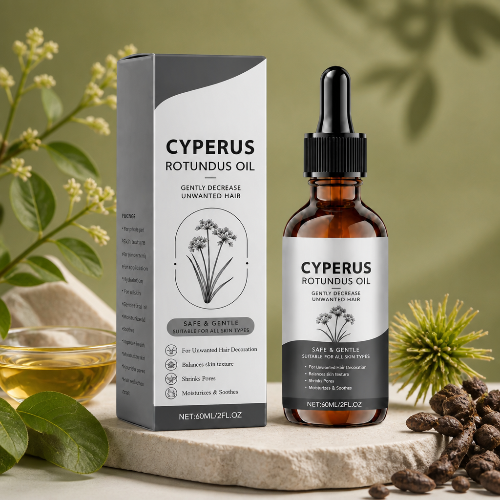 Olejek Cyperus Rotundus Dla Gładkiej Skóry Po Depilacji
