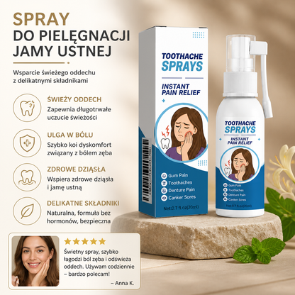 Spray Do Pielęgnacji Jamy Ustnej – Wsparcie Świeżego Oddechu Z Delikatnymi Składnikami