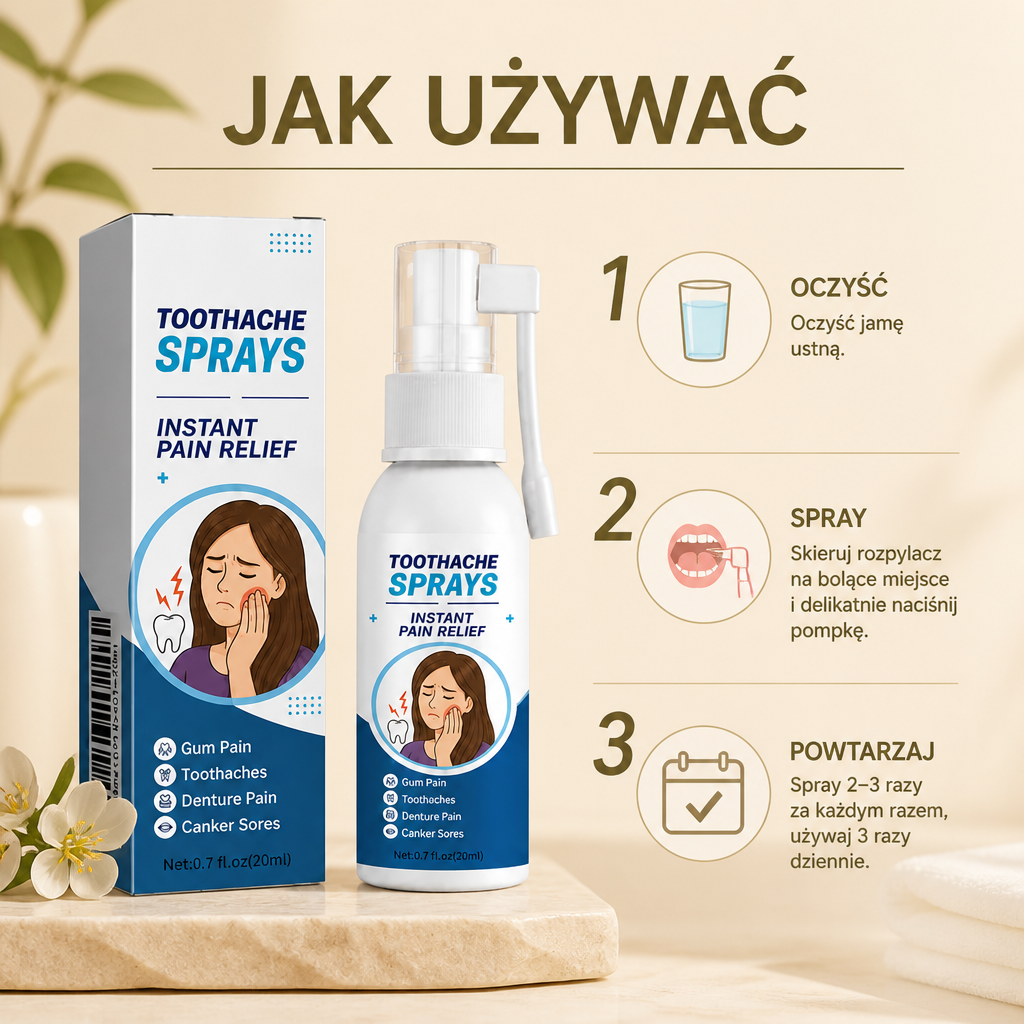 Spray Do Pielęgnacji Jamy Ustnej – Wsparcie Świeżego Oddechu Z Delikatnymi Składnikami