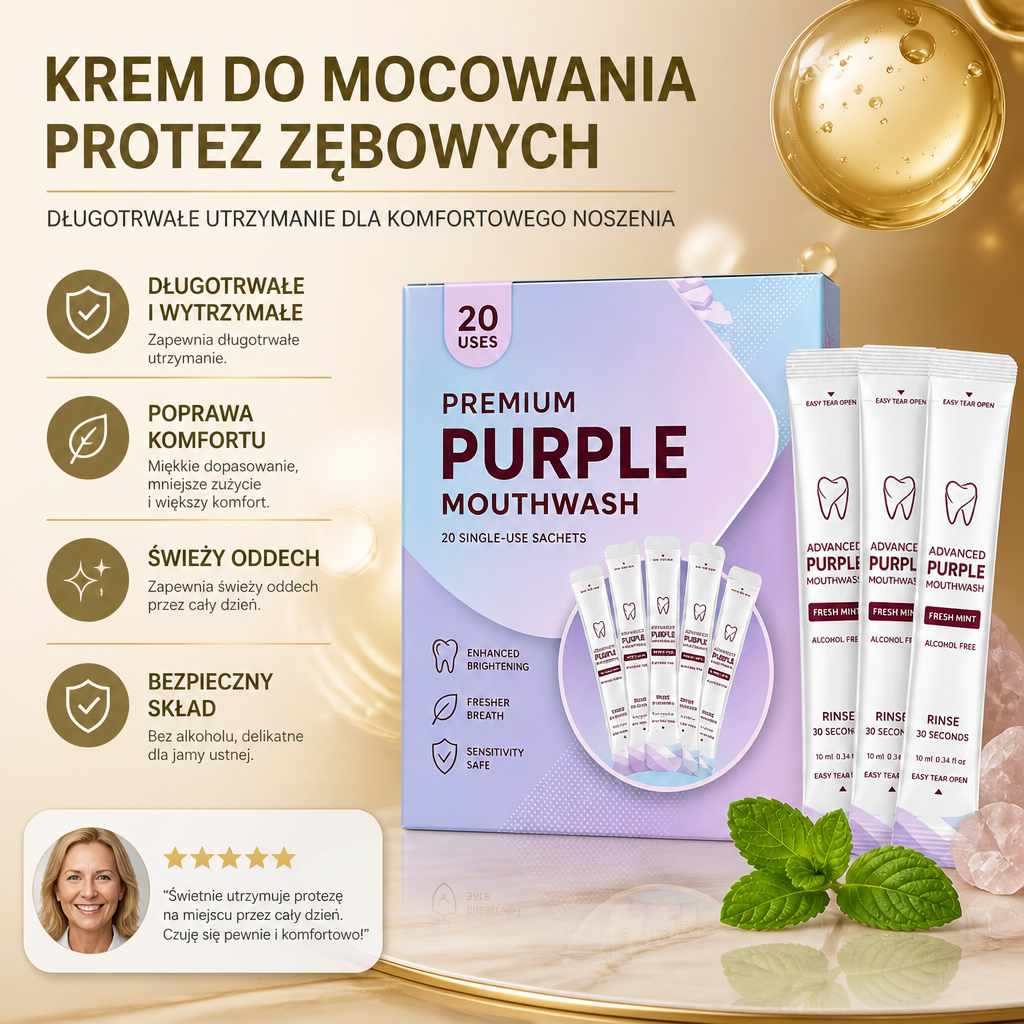 Krem Do Mocowania Protez Zębowych – Długotrwałe Utrzymanie Dla Komfortowego Noszenia